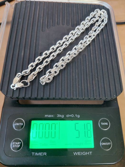 Цепочка серебряная, 925°,(плетение-Якорное).,