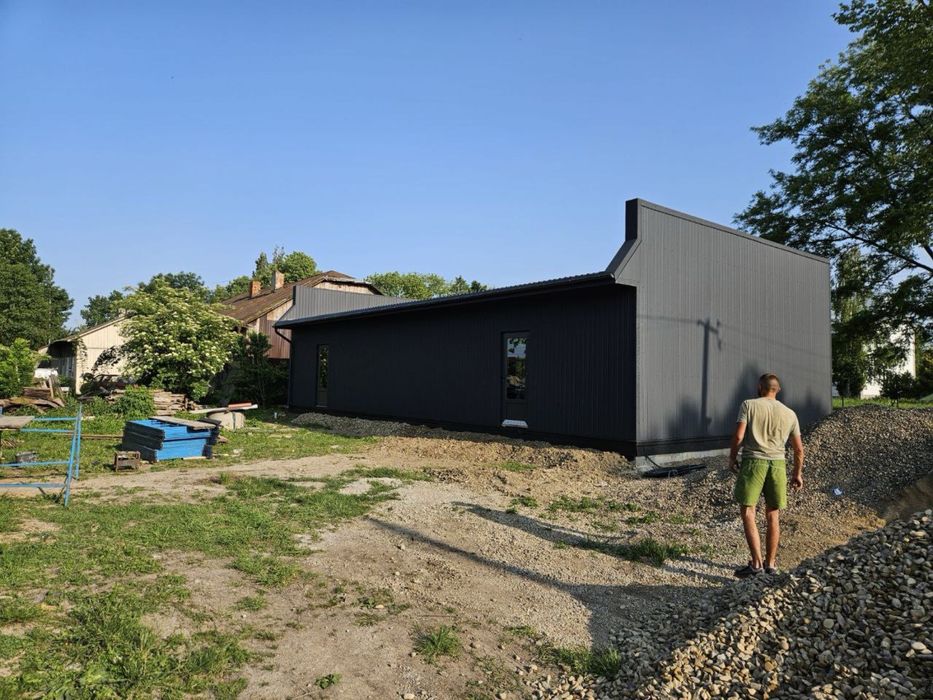 Будівництво нового даху. Металочерепиця, профнастил утемеплення, ринва