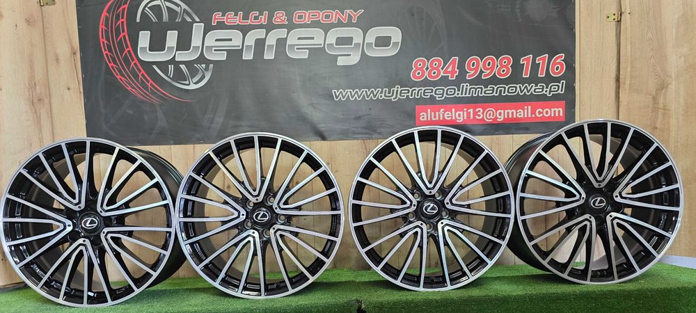 NOWE ALUFELGI LEXUS 19x5x114,3 - Es,Gs,Is,Nx,Rc,Rx, Ux