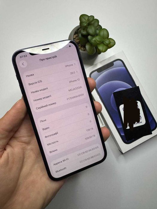 Iphone 12 128 gb, ідеальний стан, айфон 12 128 гб