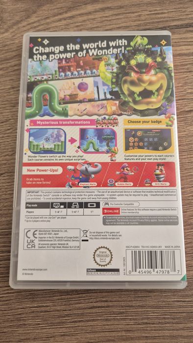 Nintendo super Mario Bros wonder