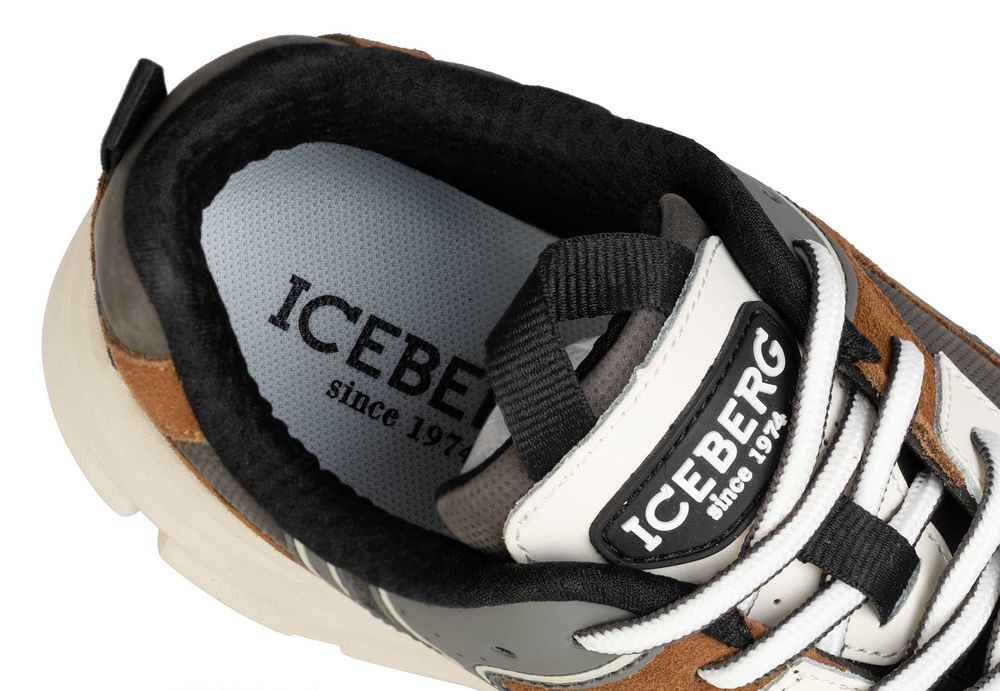 ICEBERG sportowe męskie sneakersy NOWOŚĆ COMB.SMOKE