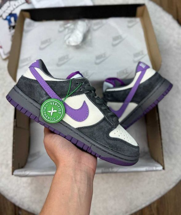 !SALE! Кросівки Nike SB Dunk Purple Grey 36 37 38 39 40 41 42 43 44 45