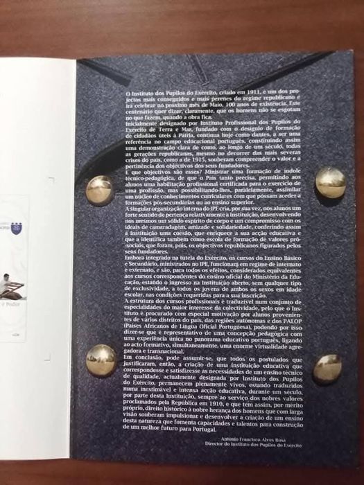 Pagela: Centenário so Instituto dos Pupilos do Exército