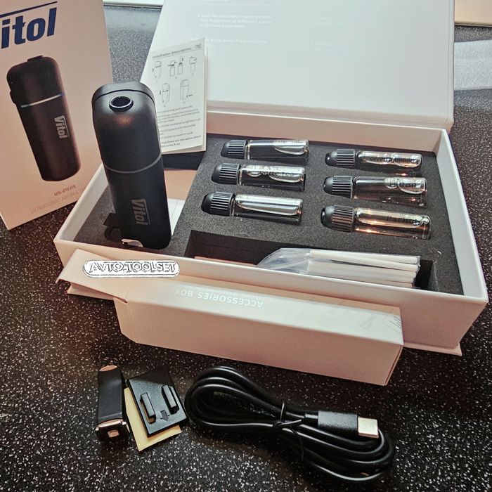 Ультразвуковий автомобільний ароматизатор з автоматичним розпиленням)