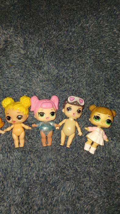 Кукли Лол , б у , 7 шт одним лотом  , в хорошем состоянии.