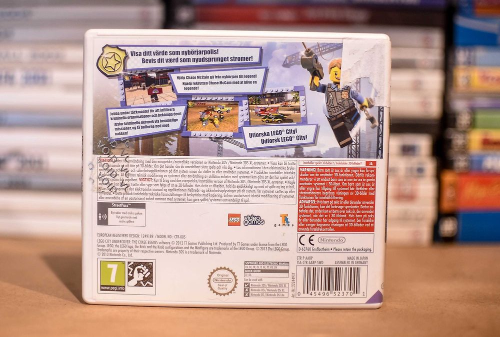 Nintendo 3DS # Lego City Undercover The Chase Begins