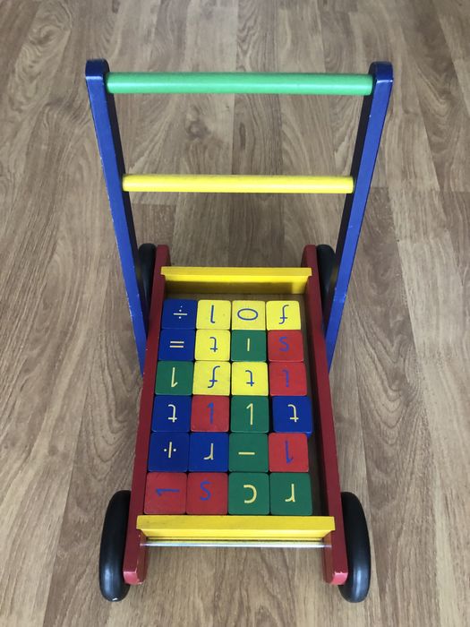 Andarilho Madeira com blocos