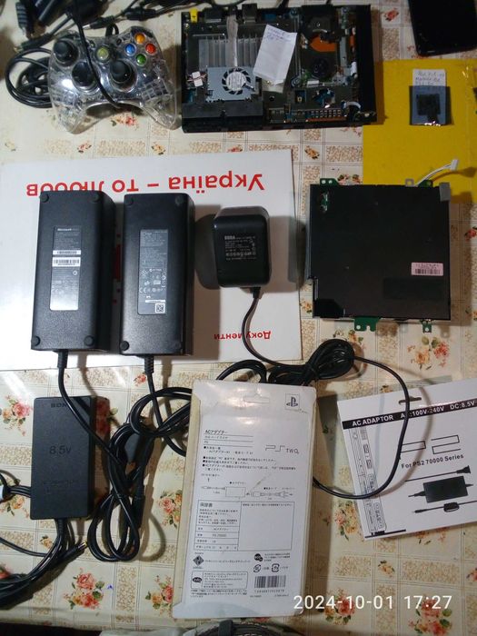 Блоки живлення до ігрових приставок