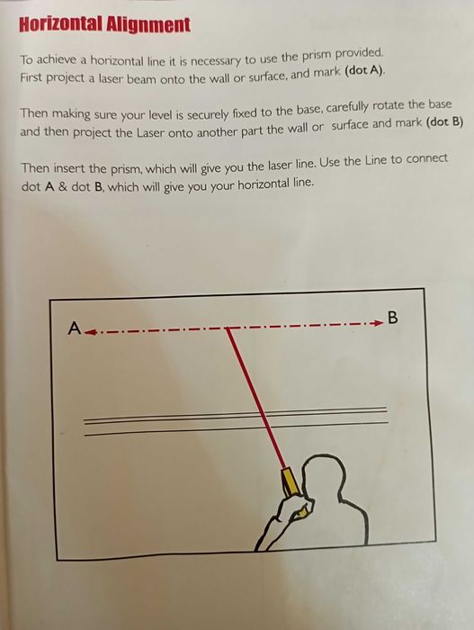 Nível laser novo com tripé