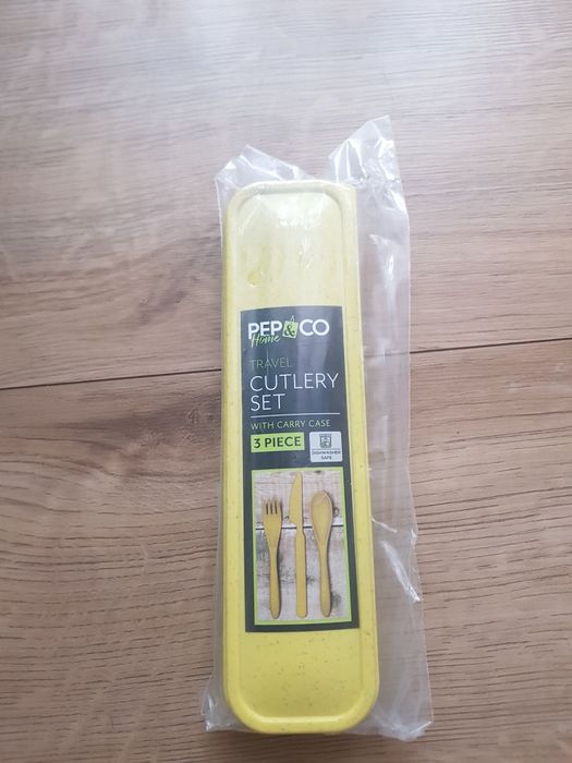 Nowy zestaw plastikowych sztućców Pepco