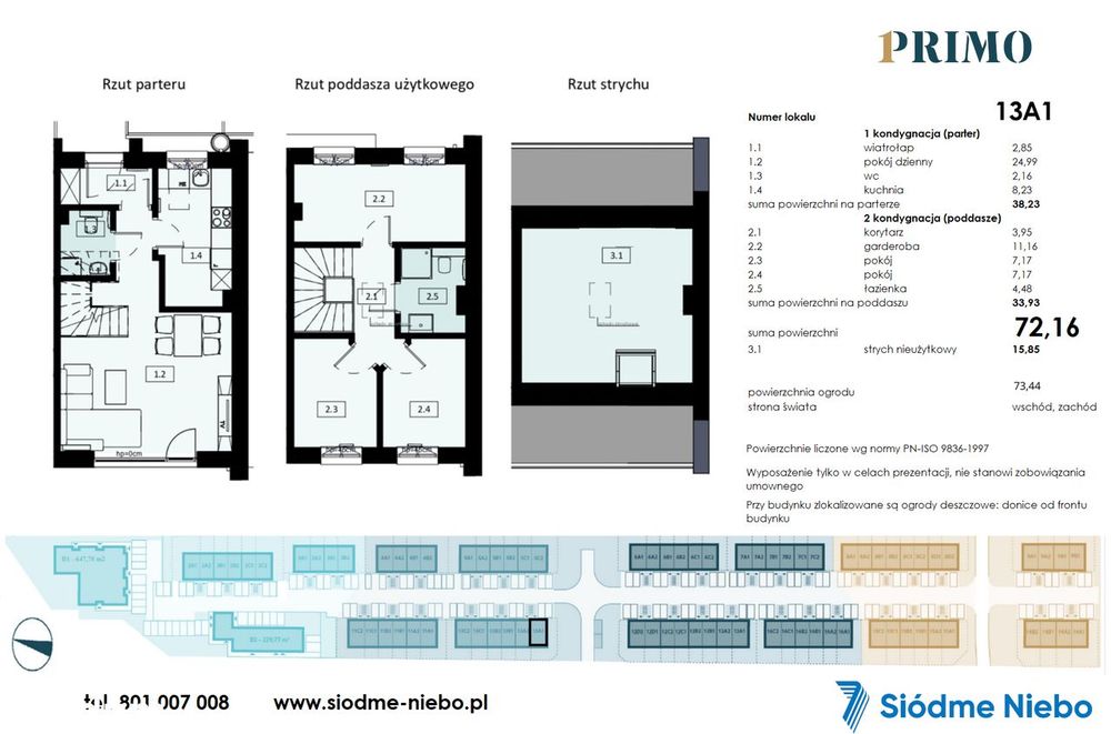 Piętrowy dom z ogrodem | 13A1
