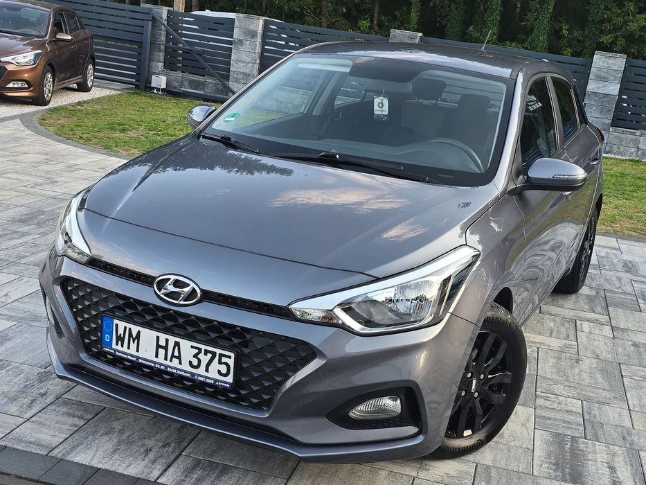 Hyundai i20 1.250CM MPI 75KM Benzyna*FACELIFT*Grafit Perła Z Niemiec*Piękny*19r