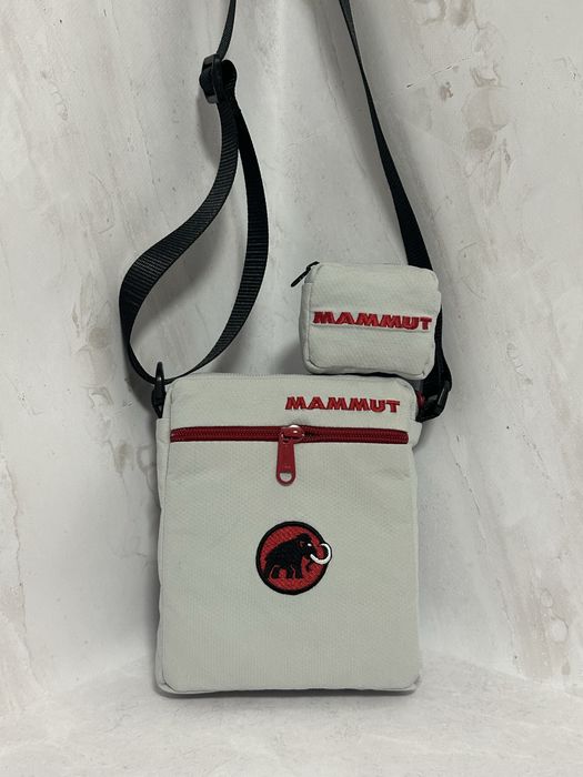 Муссенджер ручной работы сумка через плечо Mammut белая