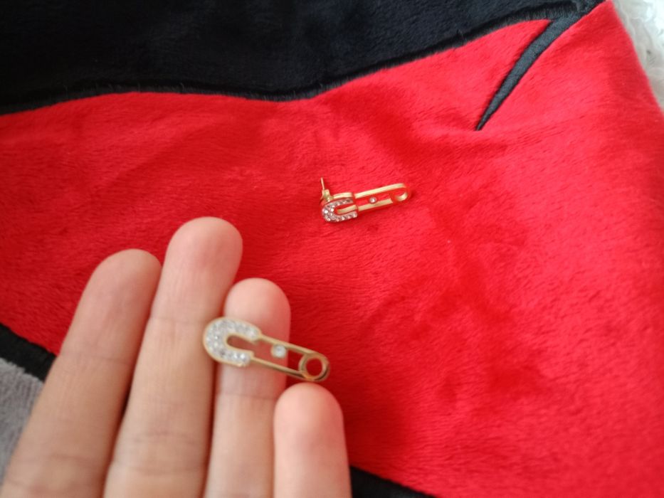 Kolczyki Agrafki NOWE Cyrkonie