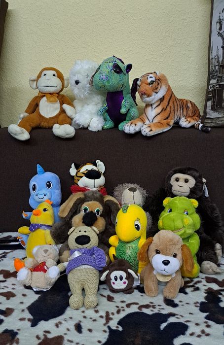 М'які іграшки в ідеальному стані