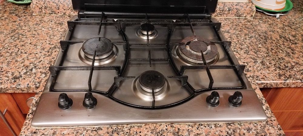 Placa a gaz canalizado