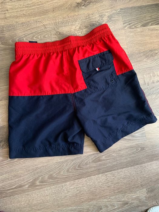 Шорти Tommy Hilfiger сині з червоним шорты