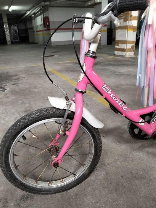 Bicicleta de menina.