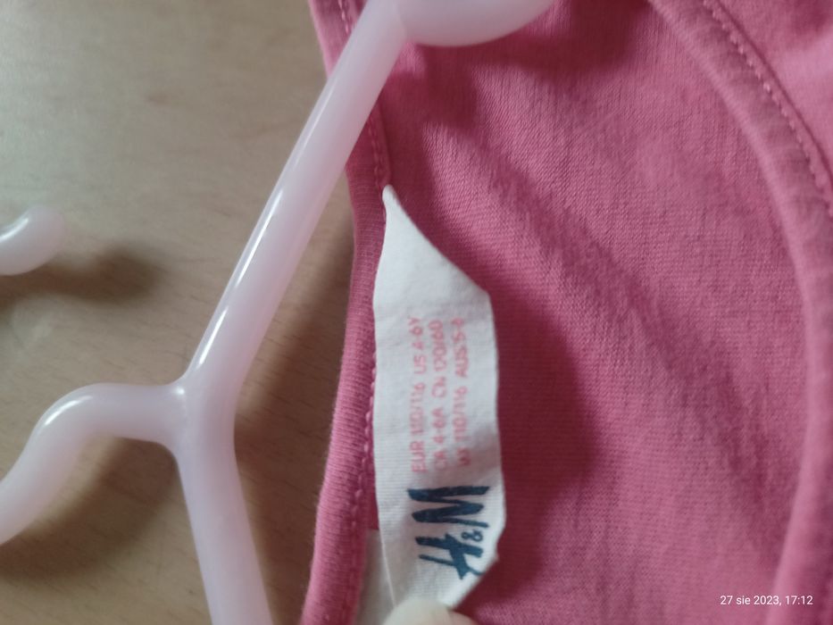 Tunika sukienka krótki rękaw H&M - I'm the boss of every thing