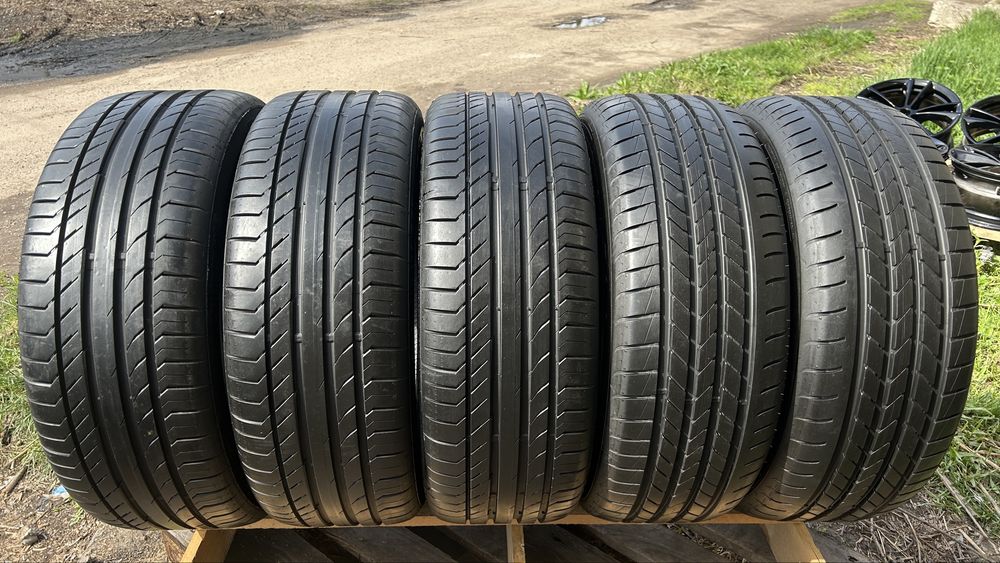 235/45R19 Goodyear EfficientGrip + Continental SportContact 5 Run Flat