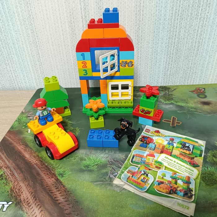 Набір конструктора Лего Дупло Весела коробка # 10572 Lego Duplo