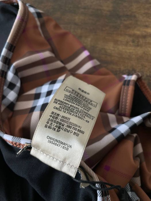 купальник Burberry