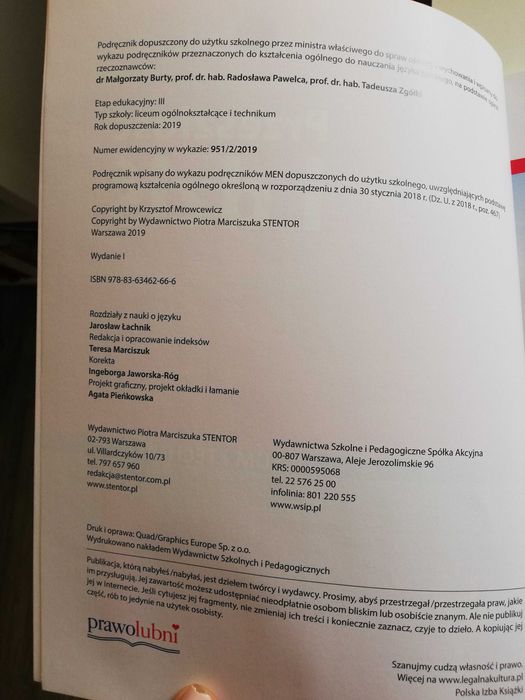 Język polski wsip kl 1 część 1 i 2