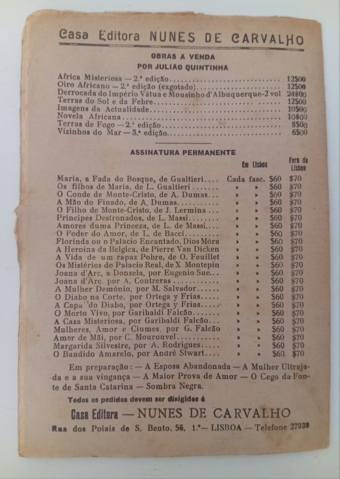 Conjunto de 52 fascículos antigos