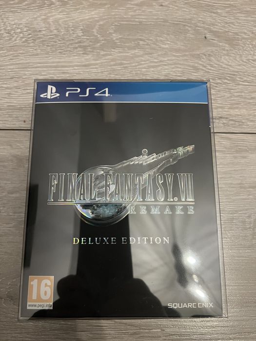 Gra FINAL FANTASY 7 REMAKE PS4 wersja Deluxe, w protektorze
