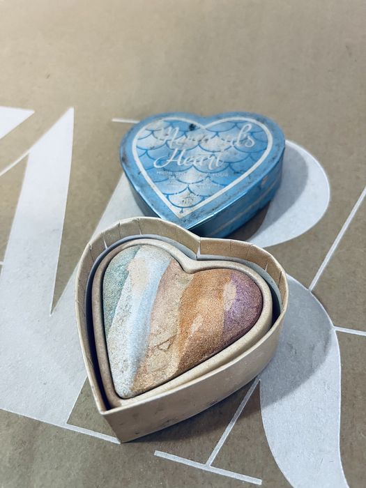 Makijaz make up rozswietlacz kolorowy mermaid heart