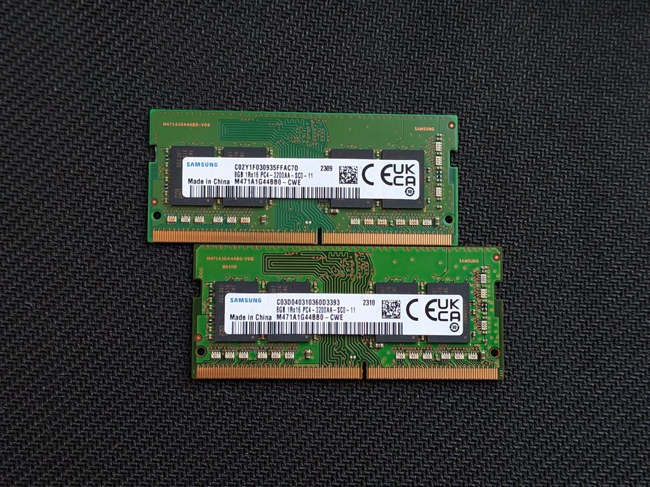 Samsung DDR4 SO-DIMM 16GB (2X8) 3200MHz Оперативна  пам'ять