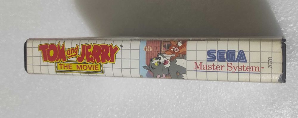 Caixa & Insert Original Tom And Jerry The Movie Sega Master System