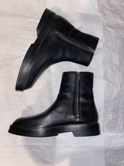 100%ШКІРА|Челсі ZARA|розмір:45(29-29,5cm)#our legacy camion boot/maison margiela ankle boot tabi mm6/diesel/gant/dr.martens/allsaints