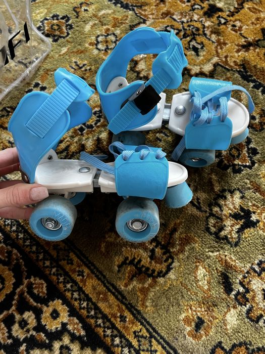 Дитячі ролики в два ряди