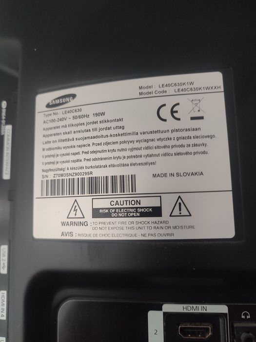 Telewizor Samsung 40cali LSD