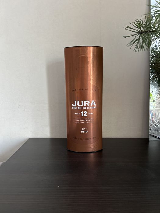 Упаковка з під бендового алкоголю JURA, 12 років