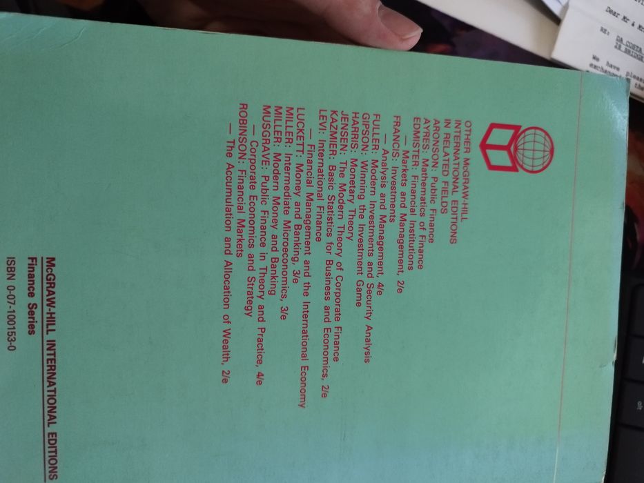 Livro Principles of Corporate finance