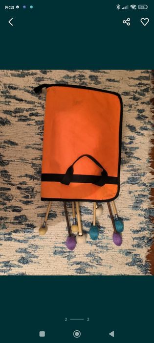 Conjunto de Baquetas percursão64298043767811122