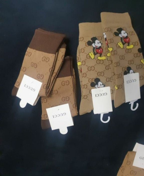 Skarpety monogram myszka miki gucci nowe