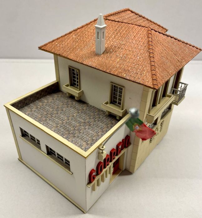 Maquete Modelismo Artesanal - Estação dos Correios