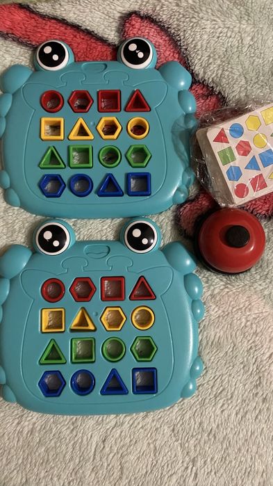 Логическая игра "Краб-развивайка". Изучаем формы и цвета