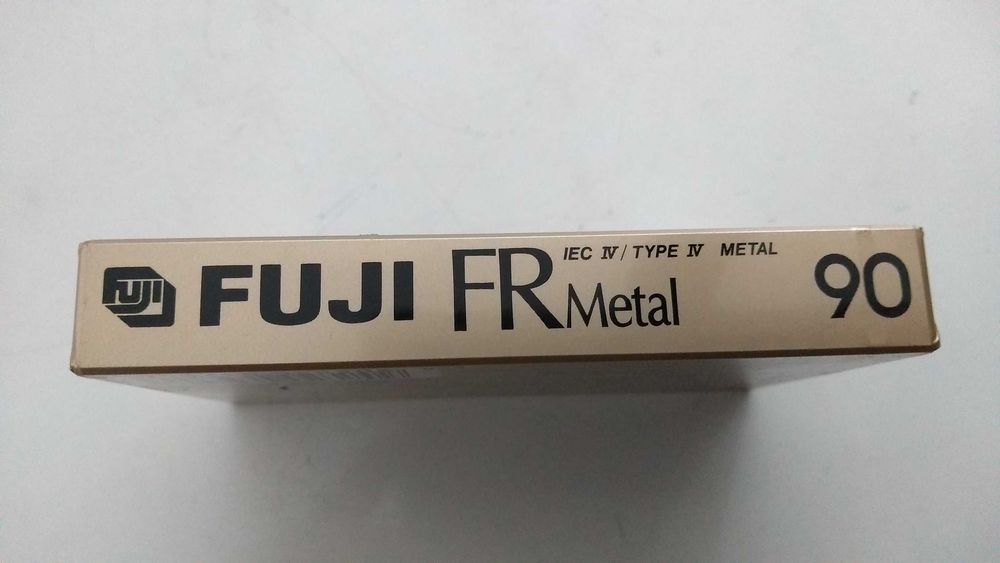 Cassete de áudio VINTAGE, FUJI FR Metal 90, NOVA!
