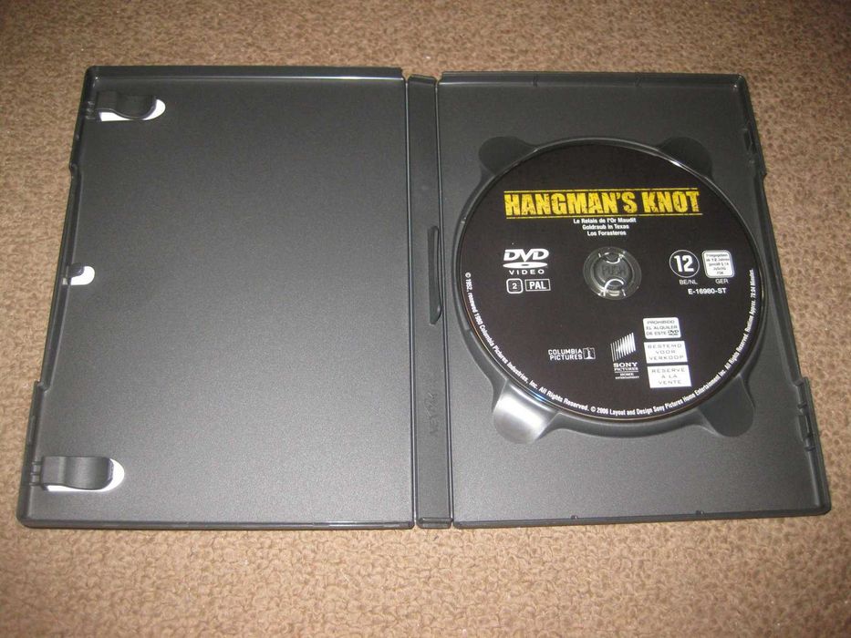DVD "O Laço do Carrasco" de Roy Huggins/Raro!
