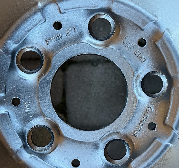 Диски Оригінал Mercedes-Benz 5/112R16