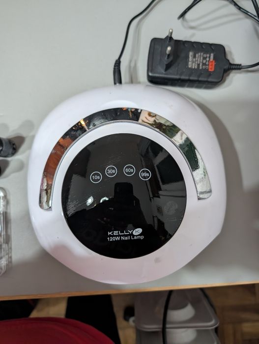 Led de manicure para verniz gel