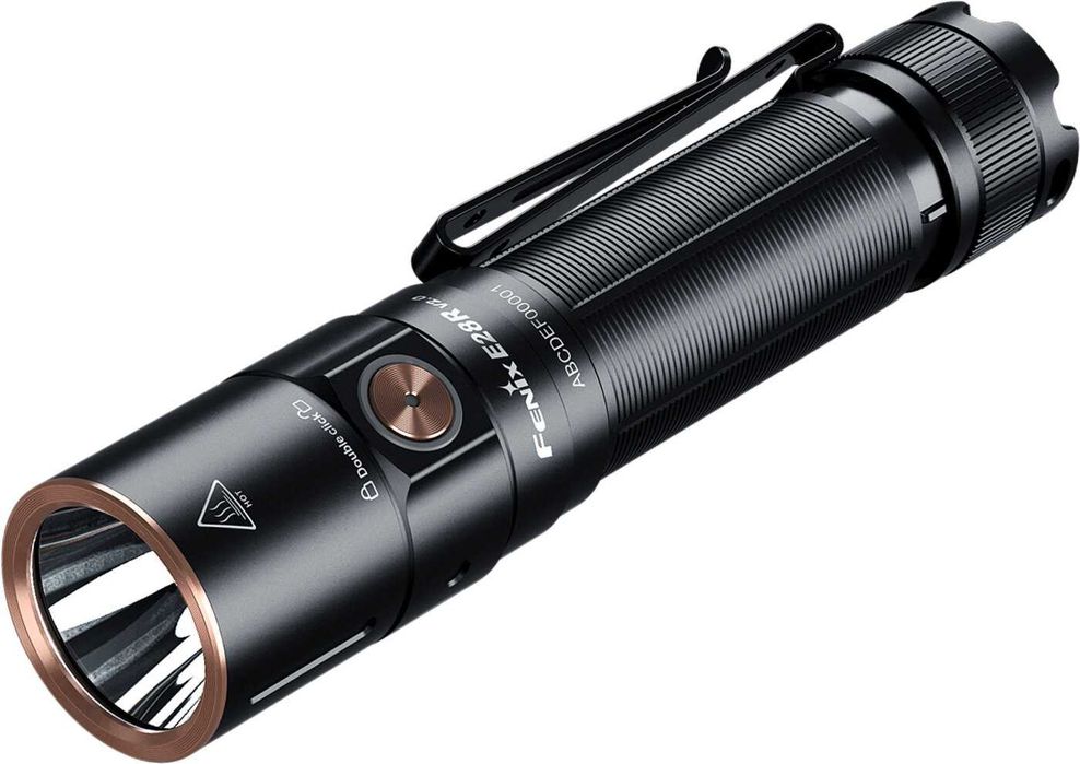 Ліхтар ручний Fenix E28R V2.0 (1700люм., 273м, 128г, 18650х1/CR123Aх2)