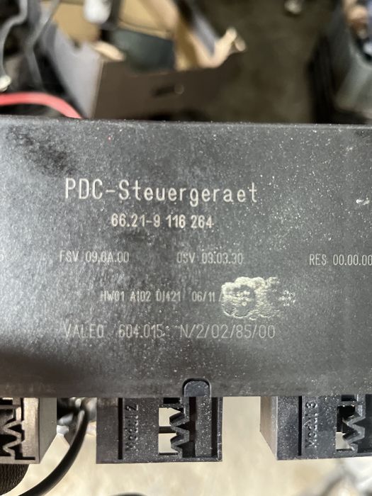 Modul sterownik pdc czujnikow parkowania bmw e60 e61