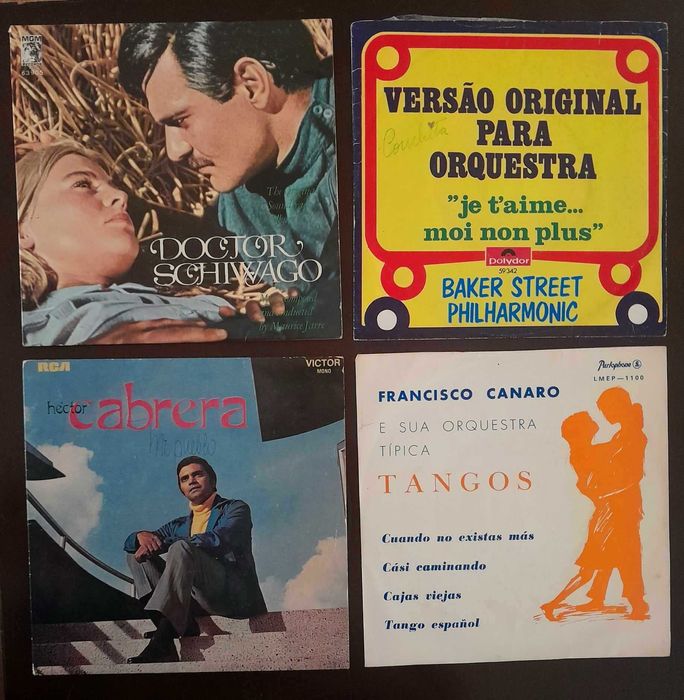 Vários Singles e Lps-Música Portuguesa, Africana, Brasil e estrangeira