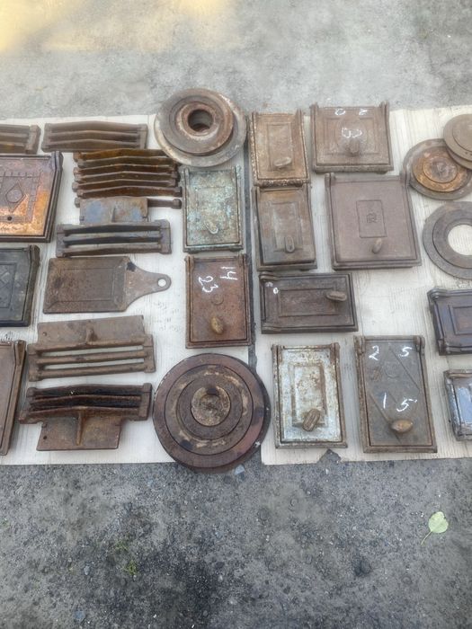 Колосники и дверцы на буржуйку